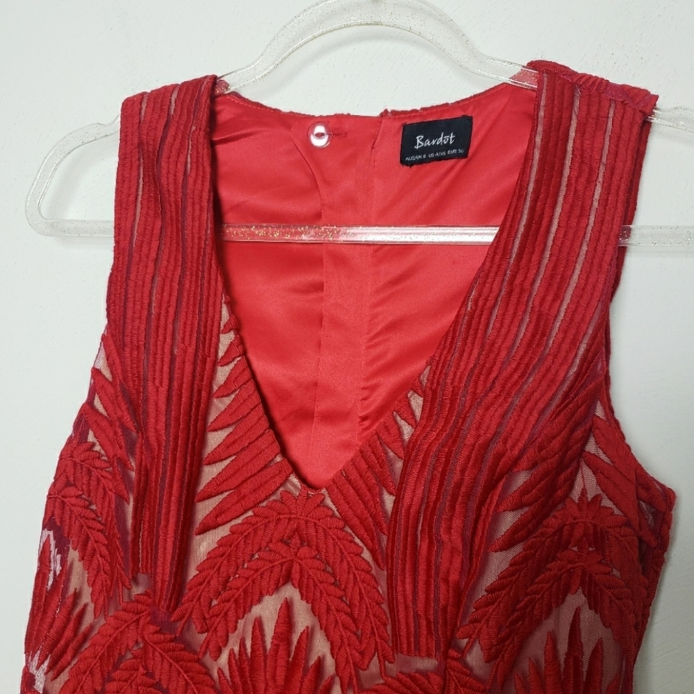 Bardot Lace Dress